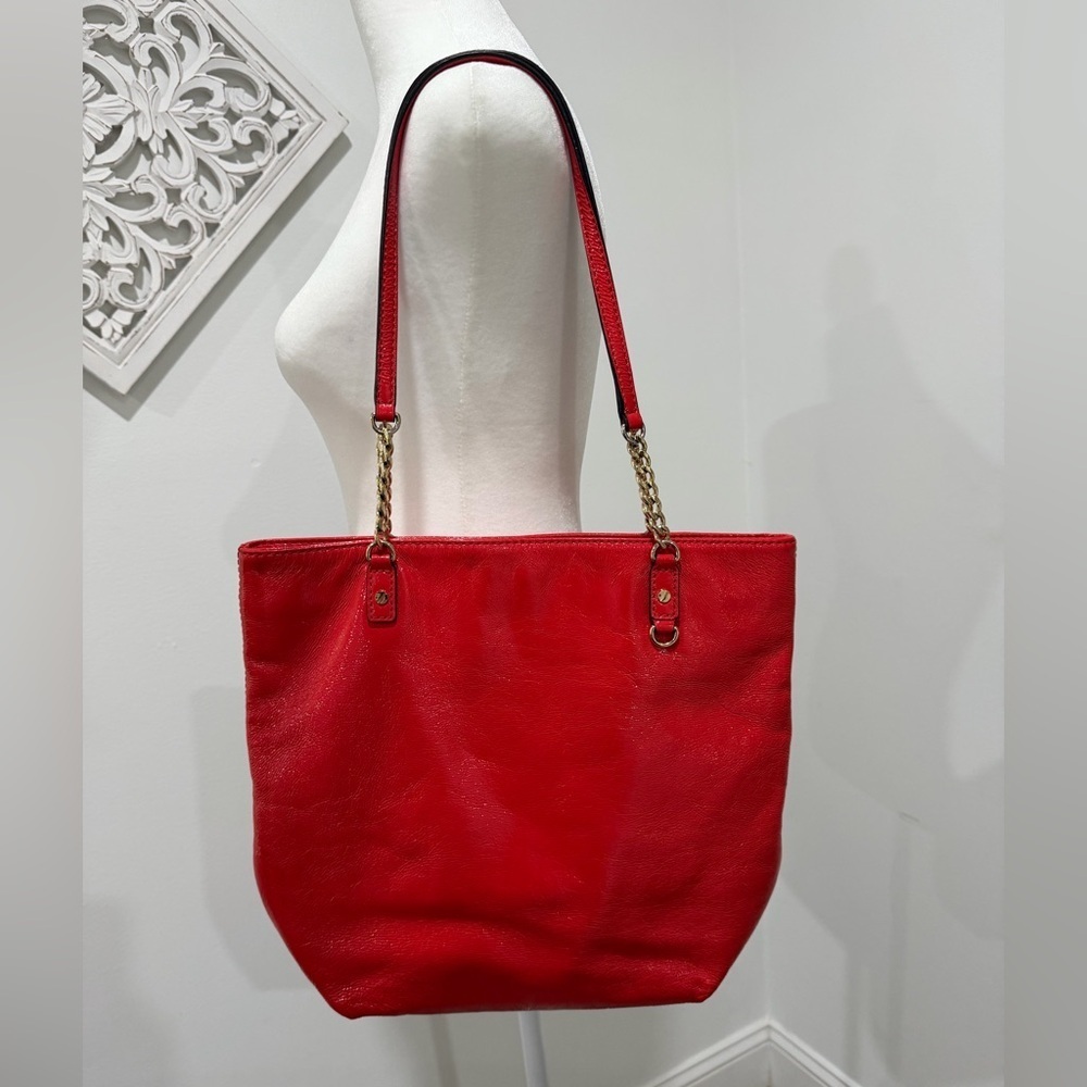 Michael Kors Vibrant Red Tote Bag